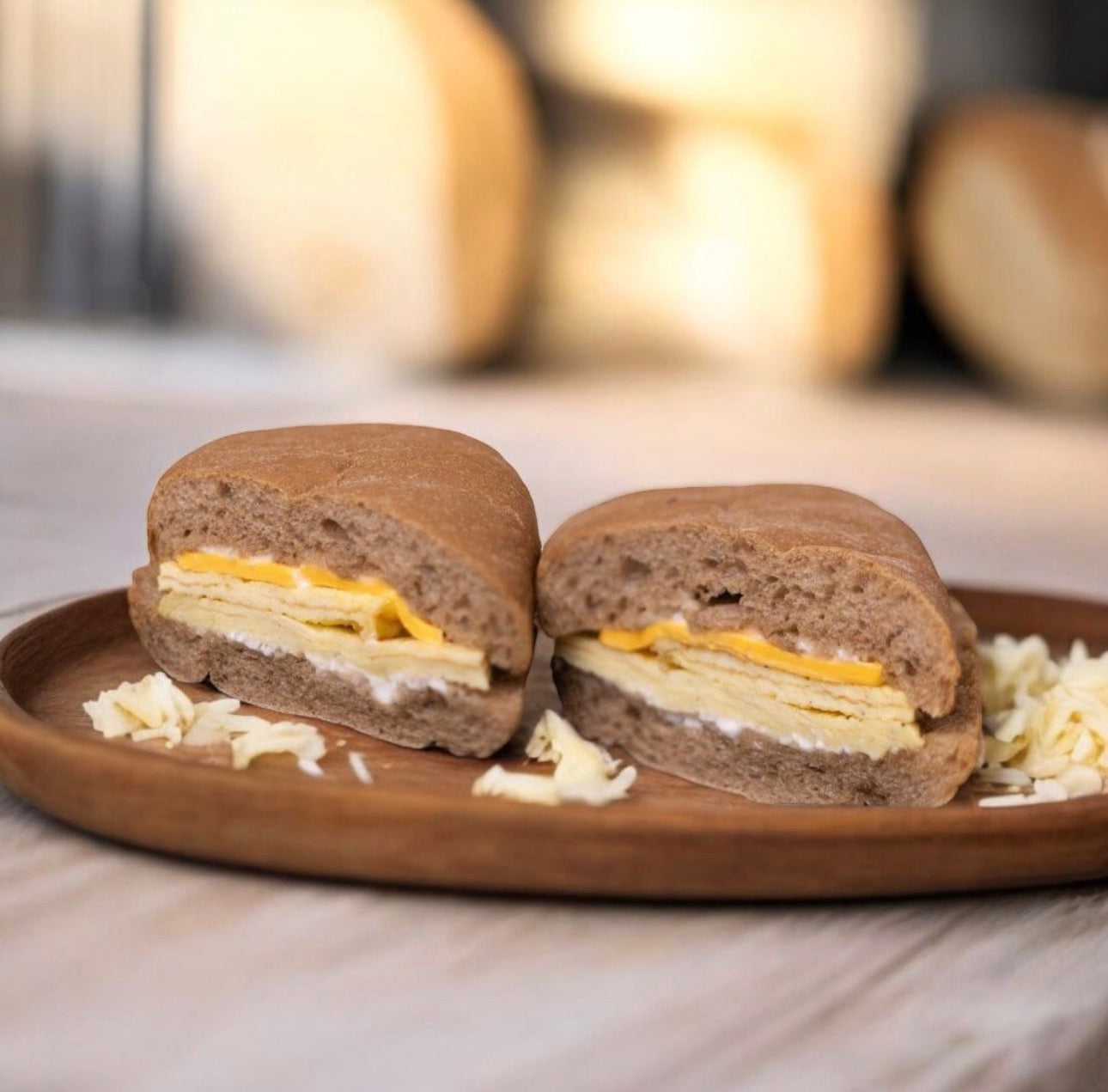 Veggie omelette sandwich healthy breakfast Kuwait