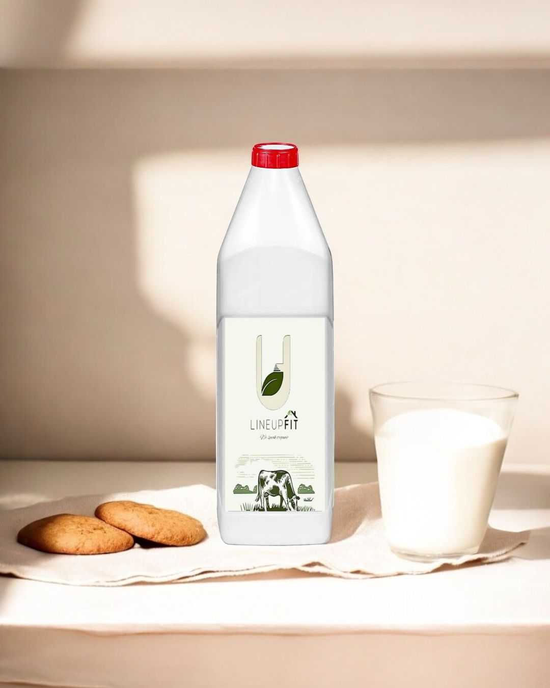 Organic Raw Cow Milk حليب بقر عضوي 2L
