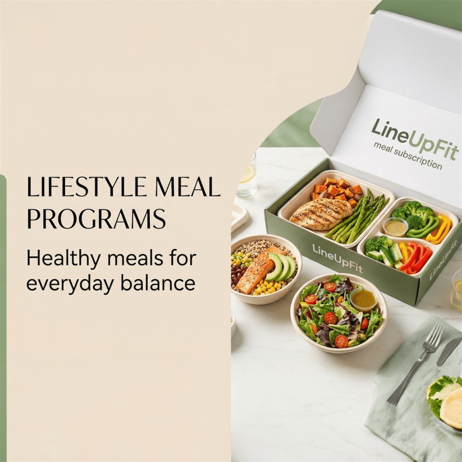 Lifestyle Meal Programs - lineupfit