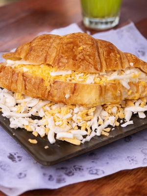 Triple Cheese Croissant