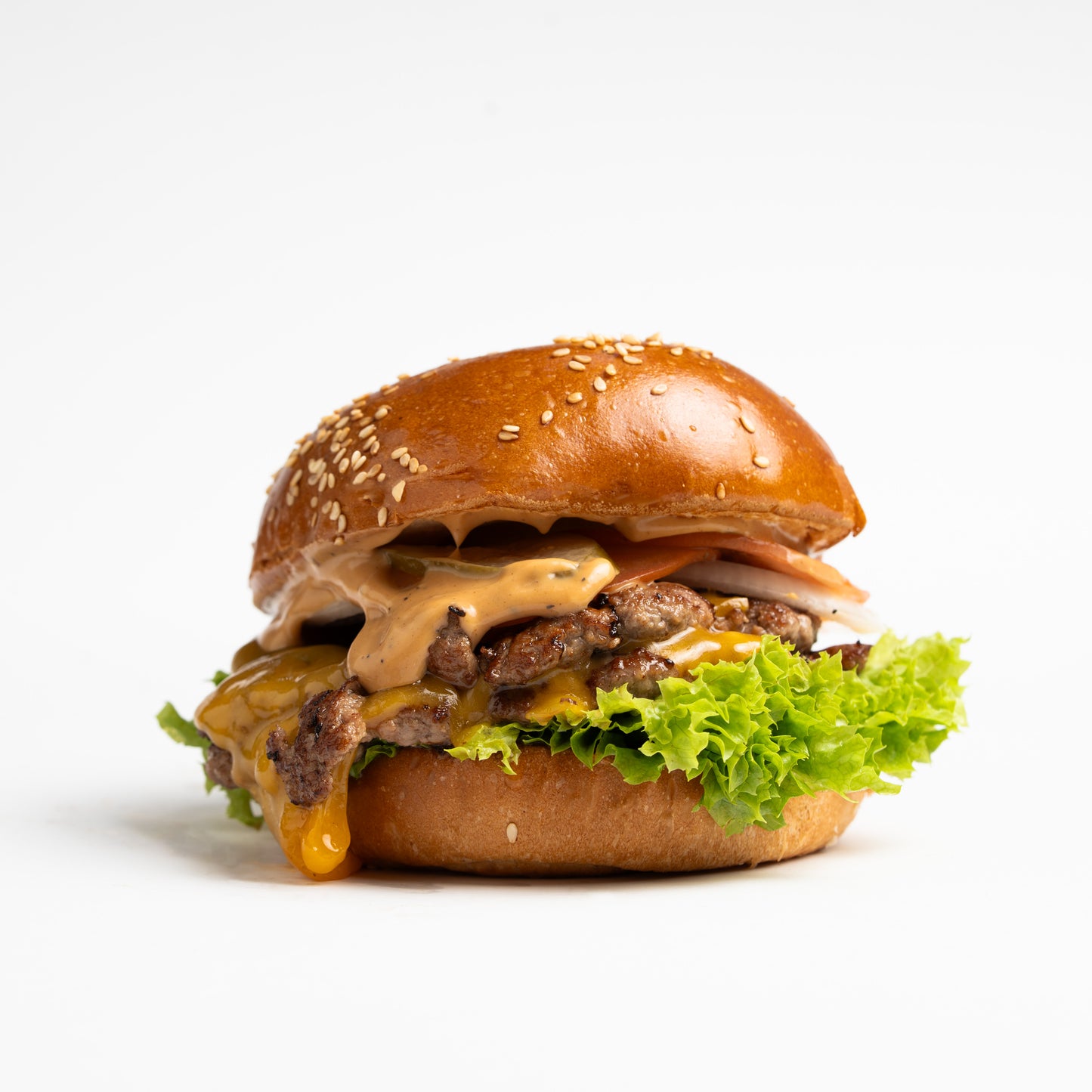 Healthy classic burger calorie-counted beef burger Kuwait