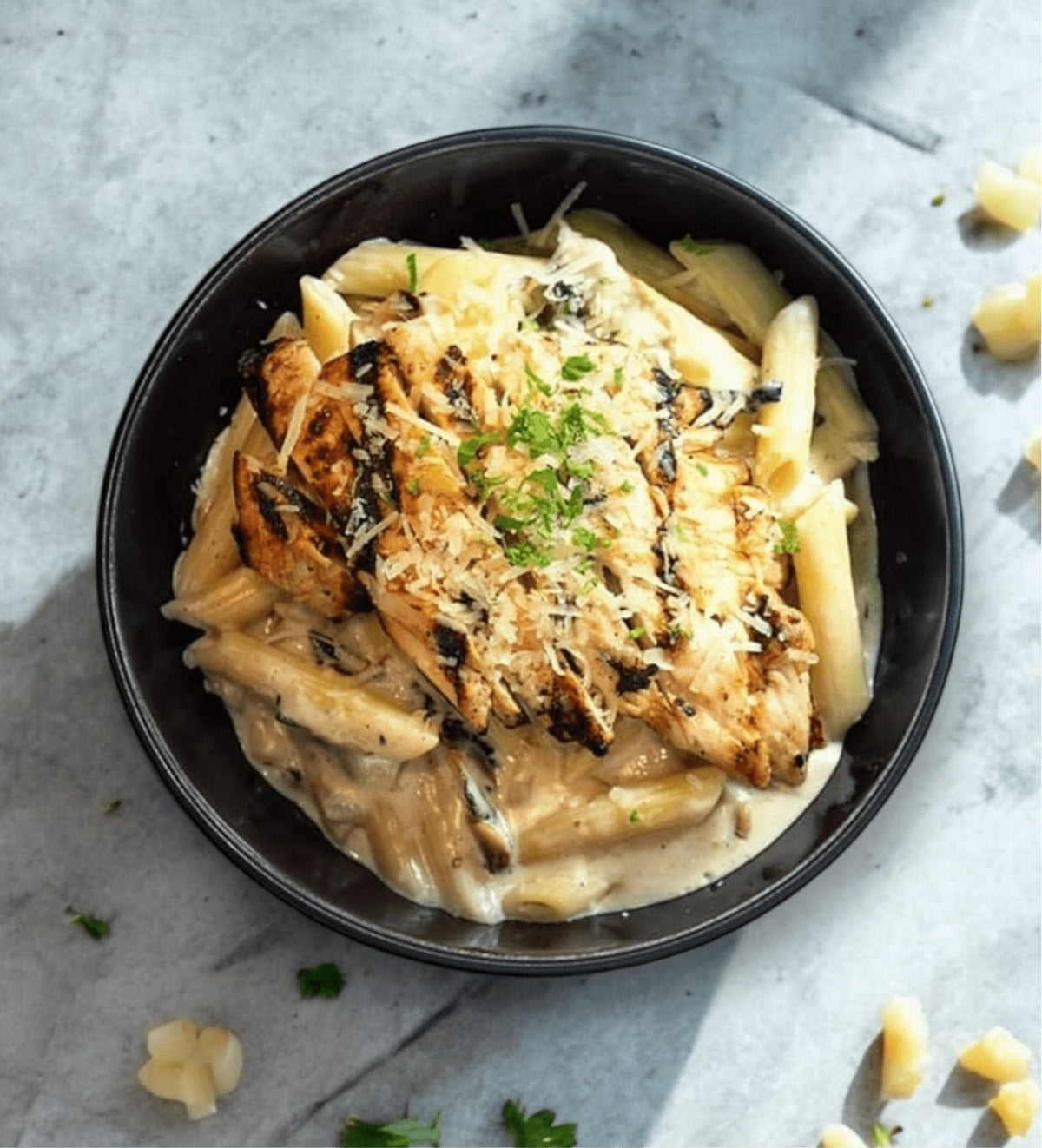 Chicken Alfredo Pasta - lineupfit
