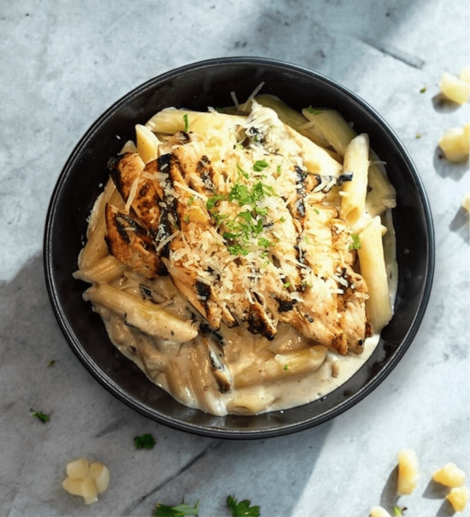 Chicken Alfredo Pasta - lineupfit