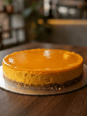 Mango Protein Cheesecake
