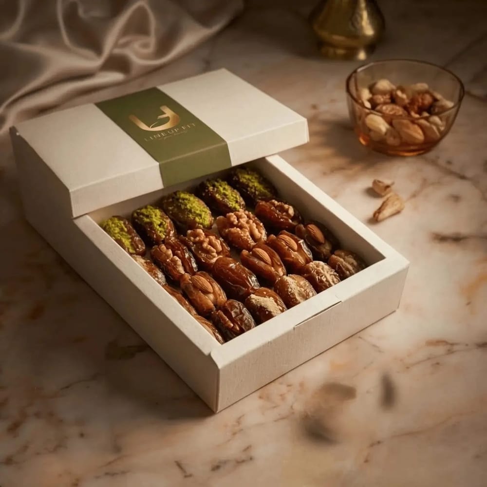 Stuffed Mejdool تمر مجدول محشى (25 pieces) - lineupfit