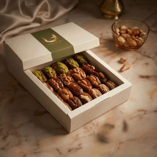 Stuffed Mejdool تمر مجدول محشى (25 pieces) - lineupfit